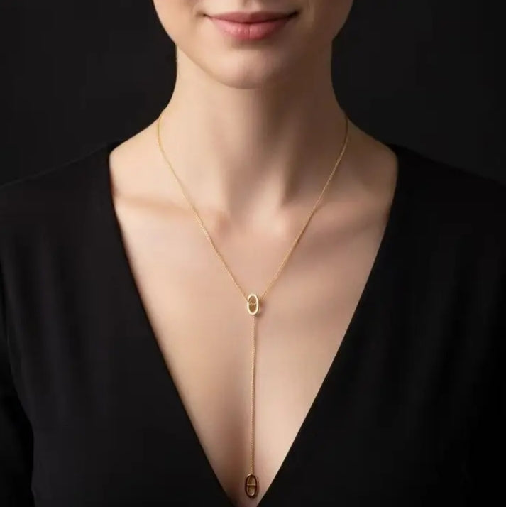 Sliding Marine Necklace