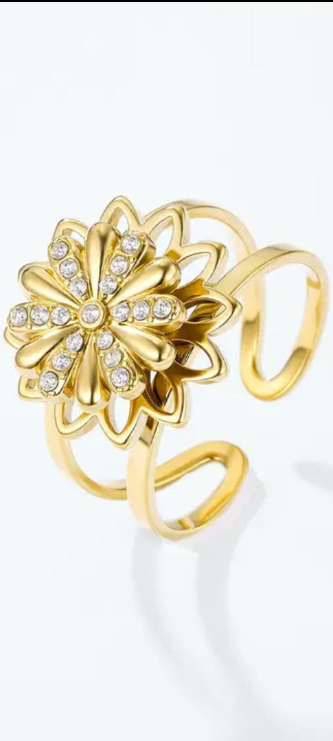 Bague anti stress Marguerite