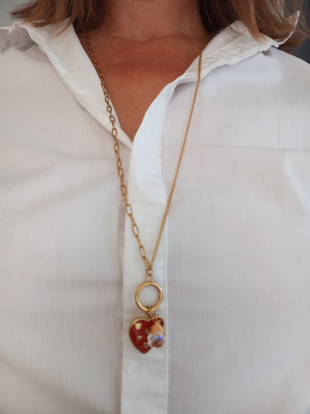 Collier 2-en1 Berry