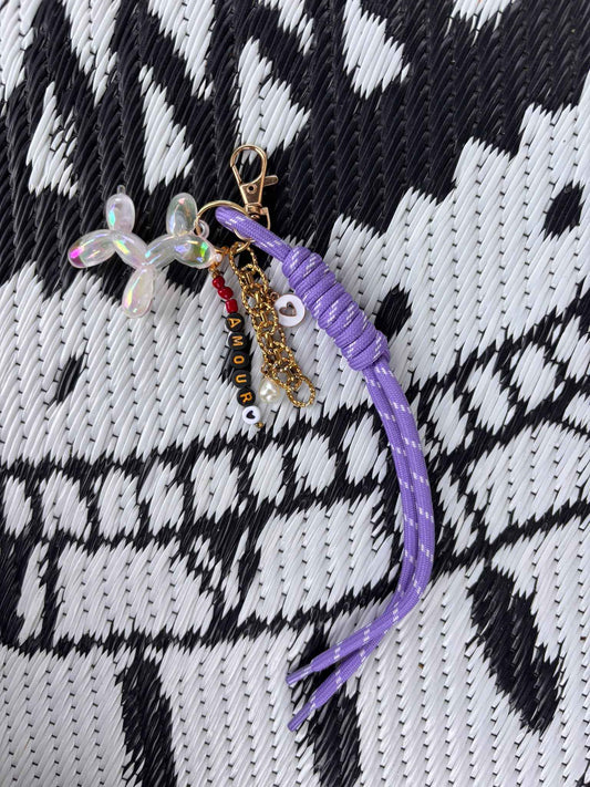 Chien ballon Amour                        Porte-clefs - Bijou de sac