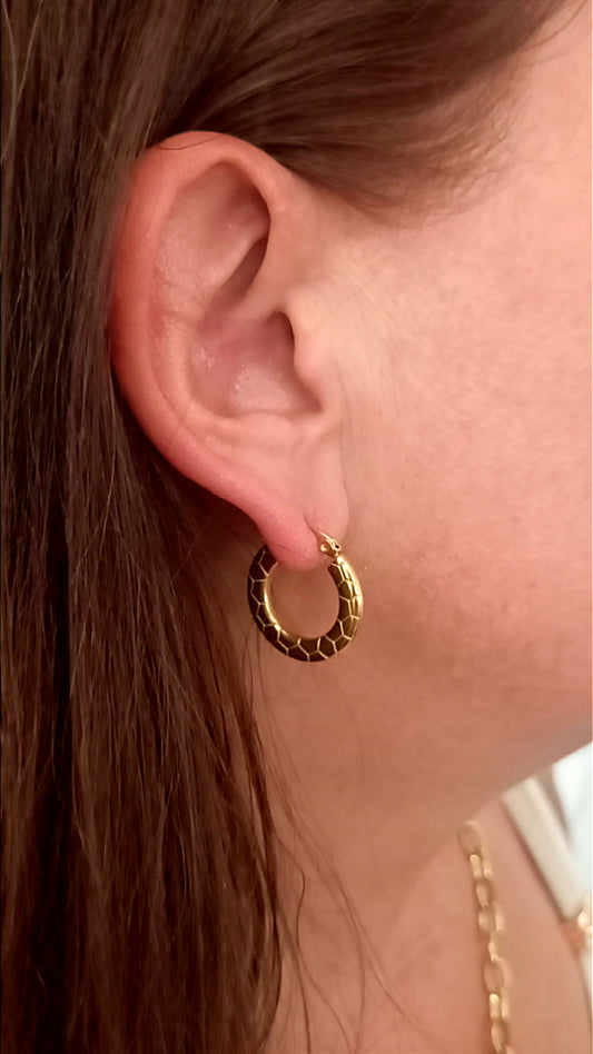 Marga hoop earrings
