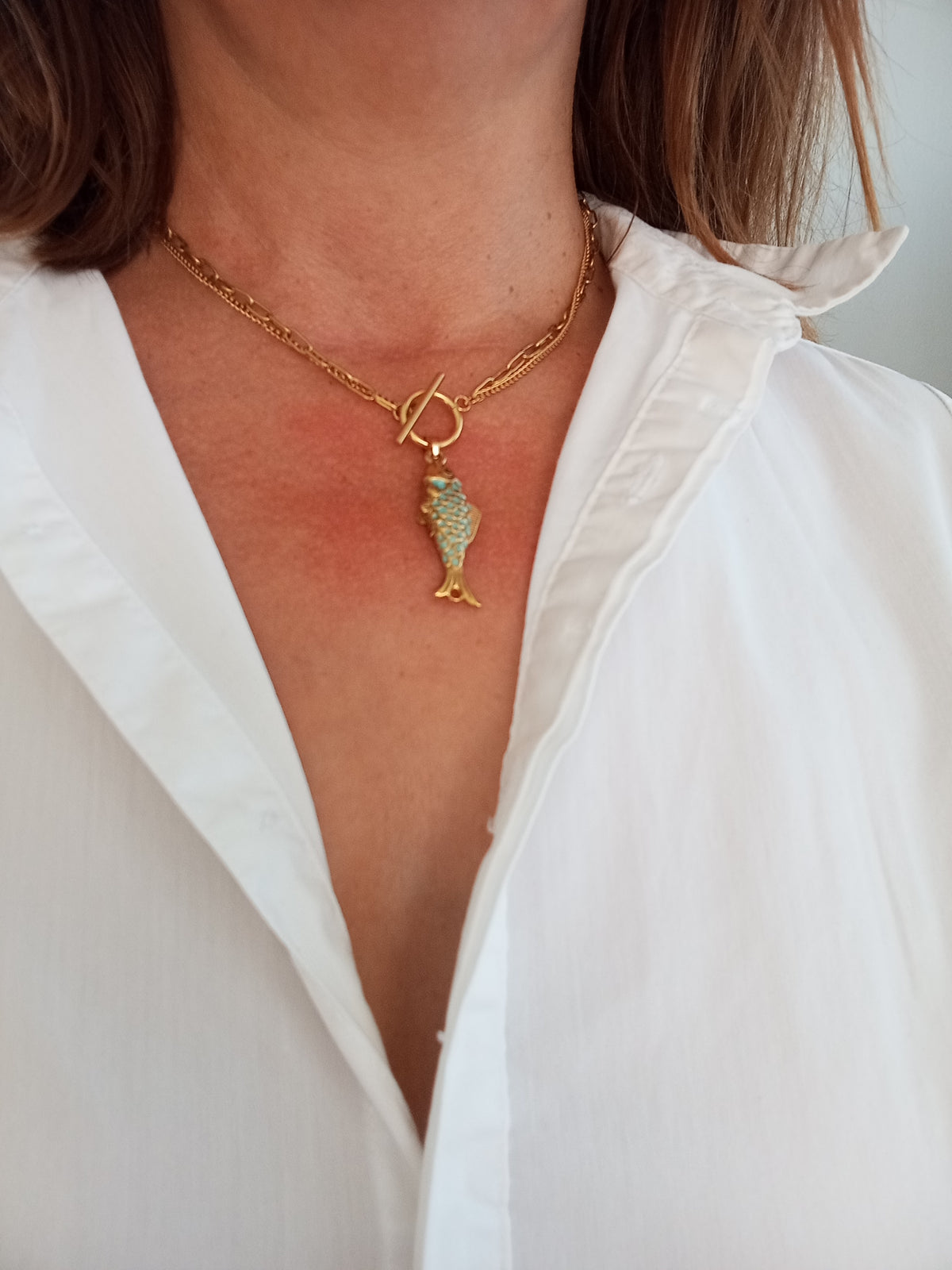 Collier 2-en-1 Pesca