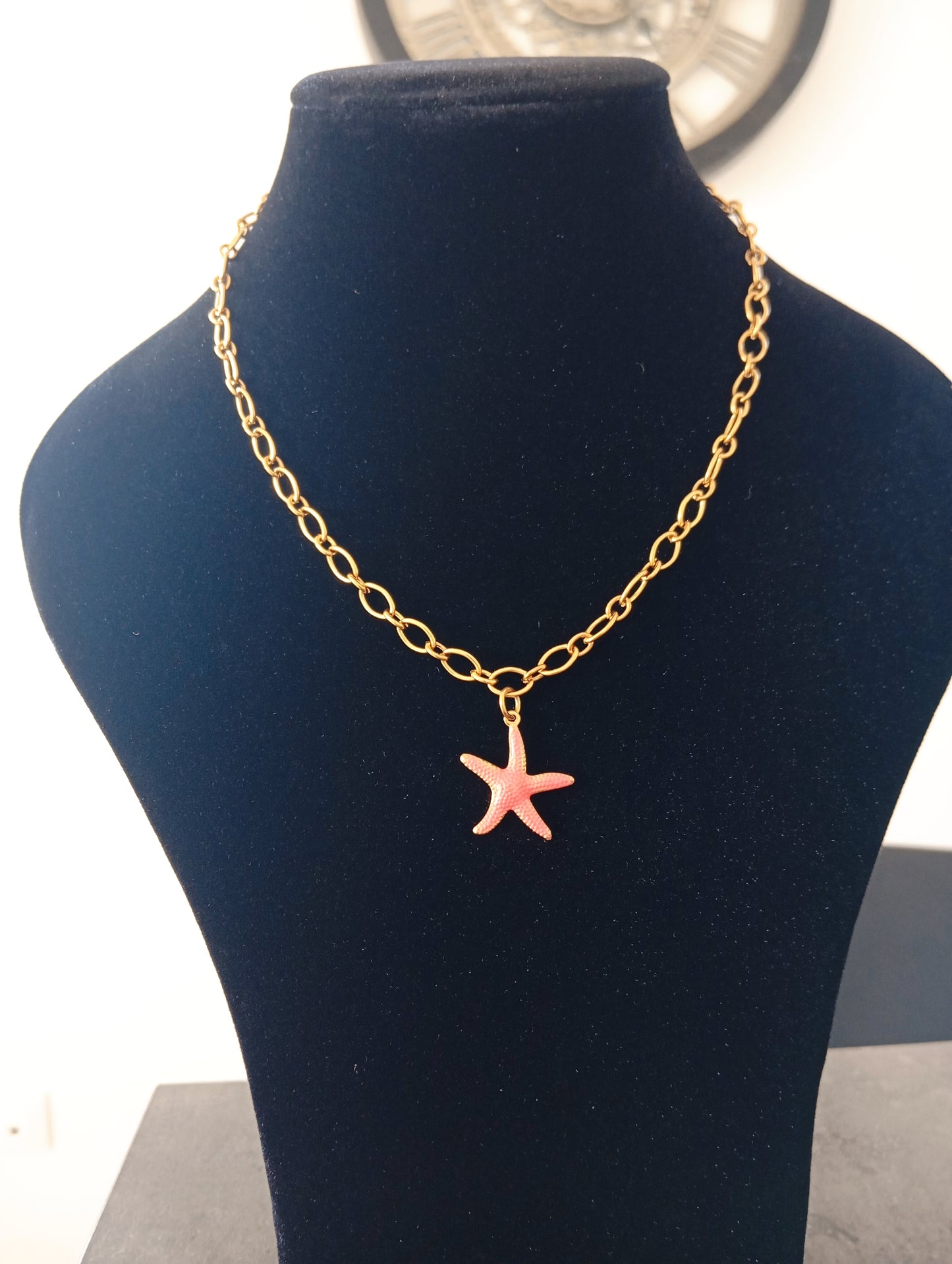 Collier Star rose