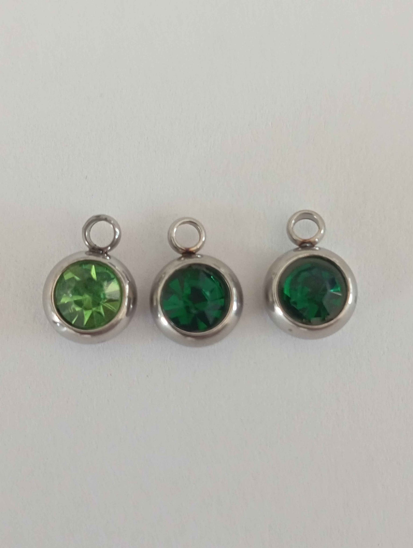 Charm pierre vert