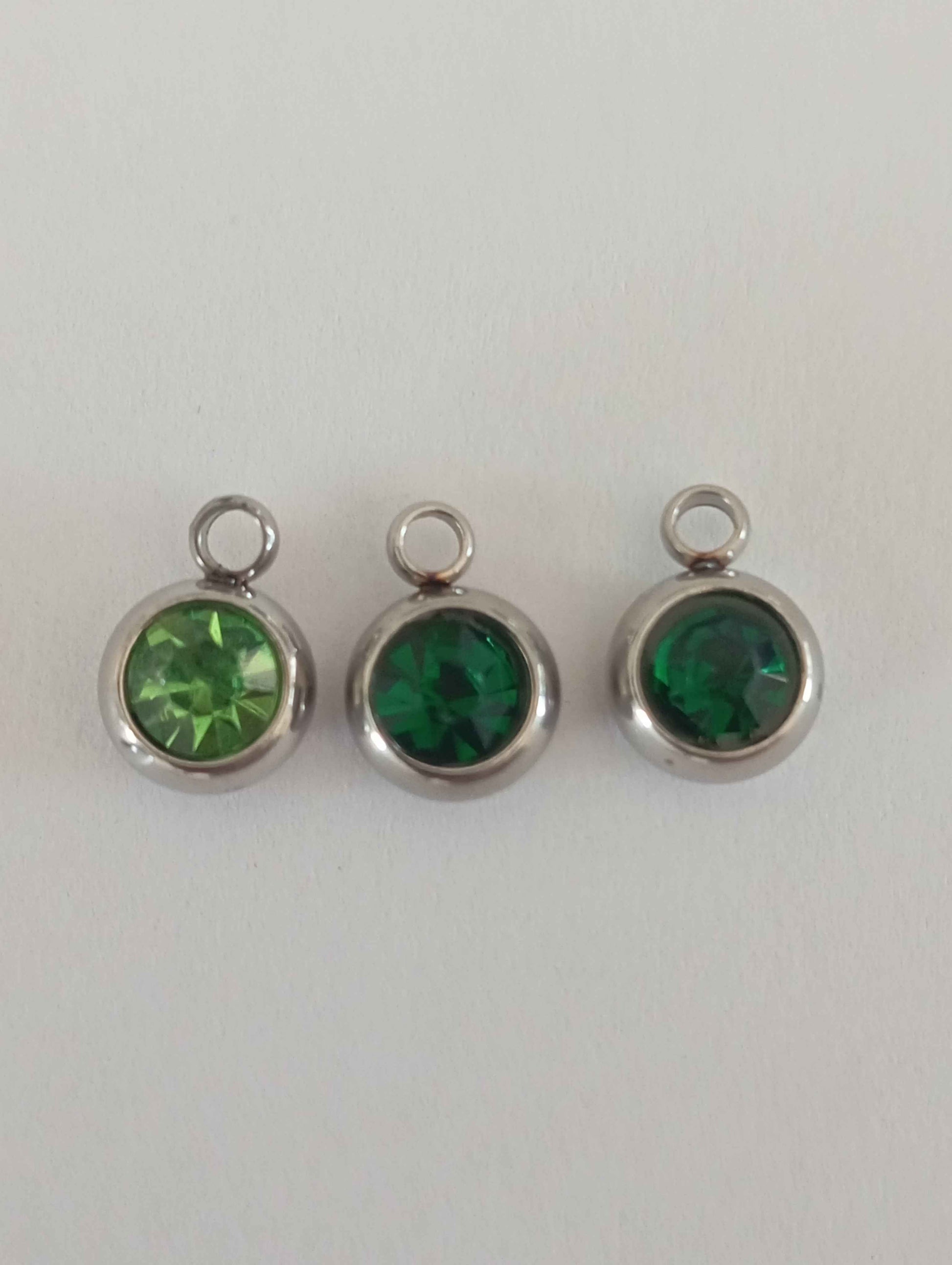 Charm pierre vert